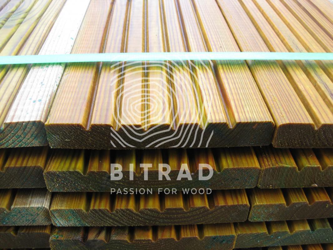 Tarima de madera tratada en autoclave. PPHU Bitrad