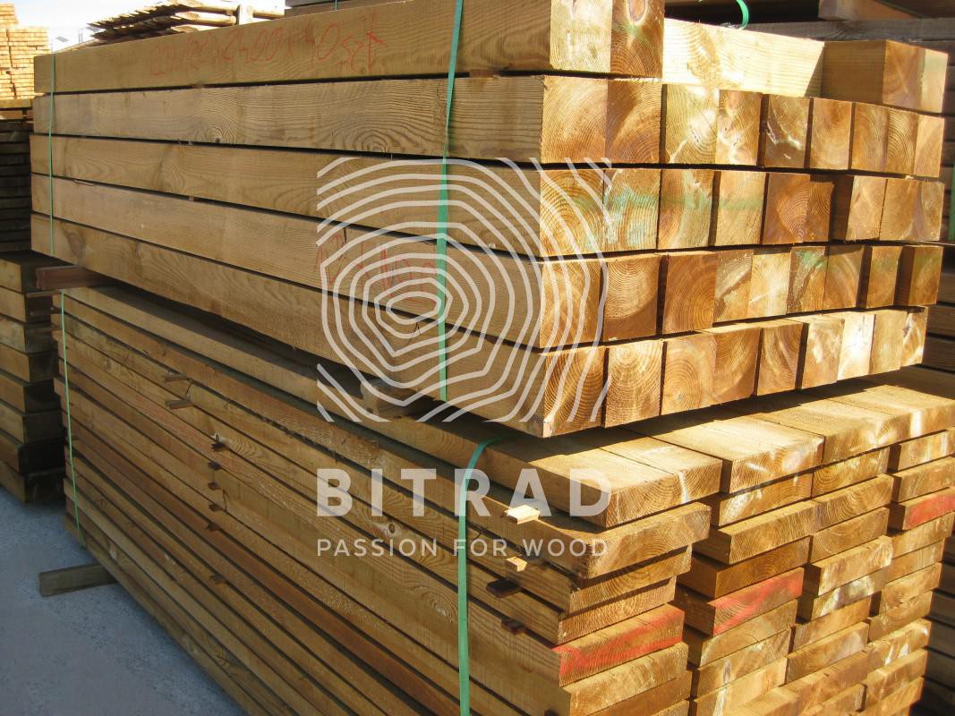 Traviesas de madera. PPHU Bitrad